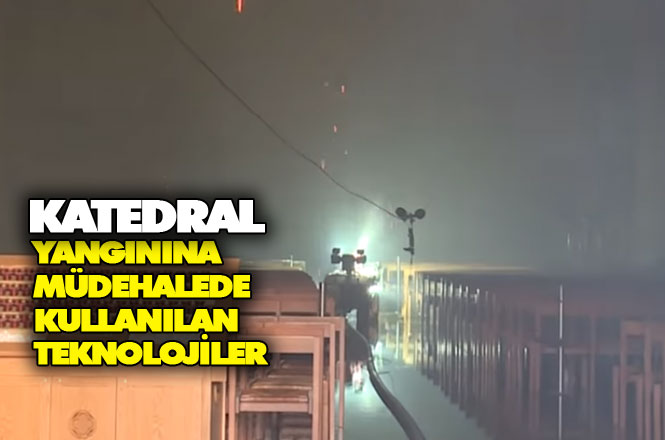 Notre Dame’i Kurtarmaya Çalışan Teknolojiler!