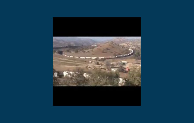 200 Konteyneri Çekerek, 10 Bin 214 Kilometre Kat Ediyor