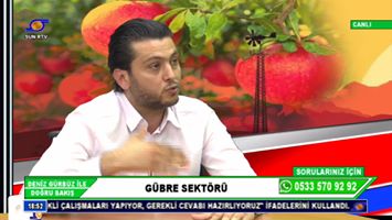 Deniz Gürbüz İle Doğru Bakış "Gübre Sektörü"