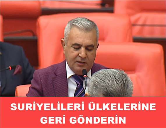 “Suriyelileri Ülkelerine Geri Gönderin”