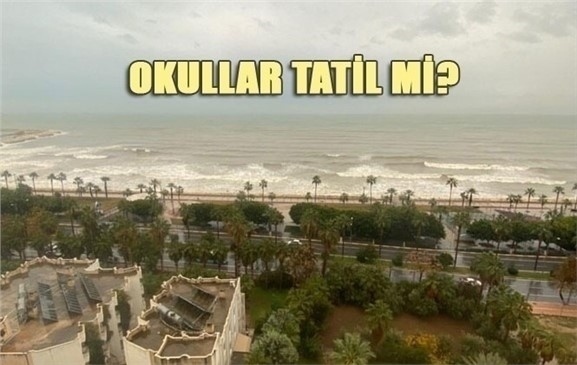 Mersin’de Okullar Tatil Mi? 6 Şubat 2020 Perşembe Günü Tatil Olur Mu?