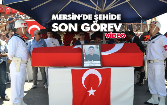 Şehit P.Uzm. Onb. Yaşar Yıldırım, Mersin Bozyazı'da Son Yolculuğuna Uğurlandı