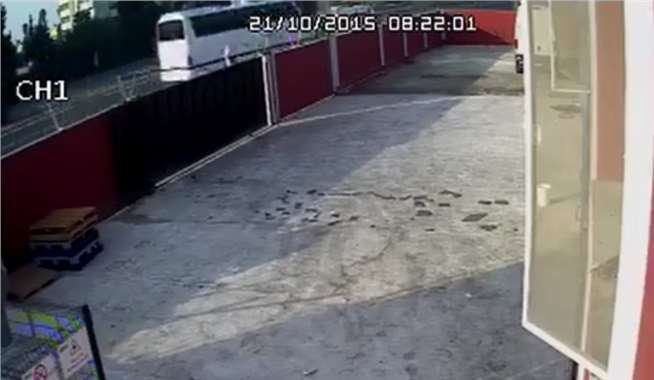 Tarsus'taki TOK Kazası Kamer Kayıtlarına Böyle Yansıdı
